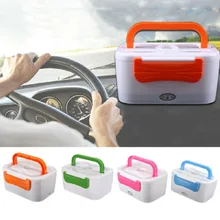 12/24 V Auto Plug Beheizten Bento Box 1-2L Autos Lkw Elektrische mahlzeit Prep Heizung Kostwärmer Lunchbox Für kinder Geschirr Cofre Set