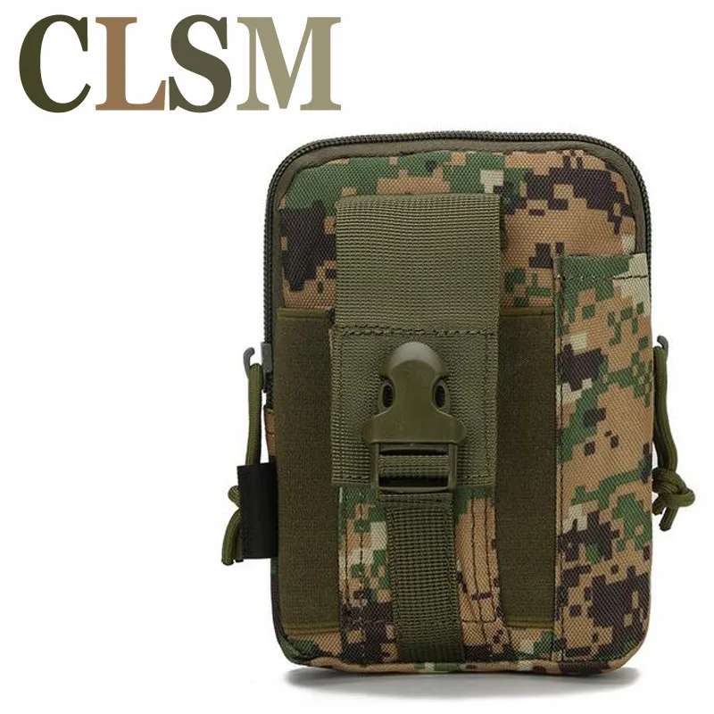 Molle спортивный поясной пакет кошелек сумка для мобильного телефона для Blackview BV9500/BV 9500 откидной Чехол для мобильного телефона - Цвет: CLSM