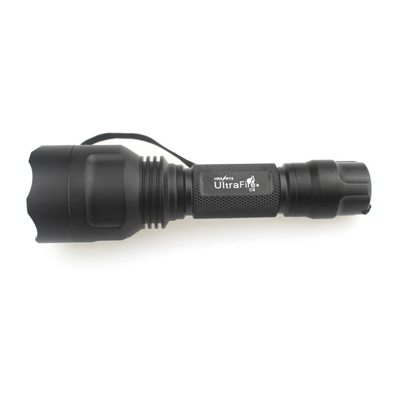 U F C8 1xCREE XP L V5 2000lm холодный белый свет SMO OP светодиодный фонарик (1x18650)|Фонарики и