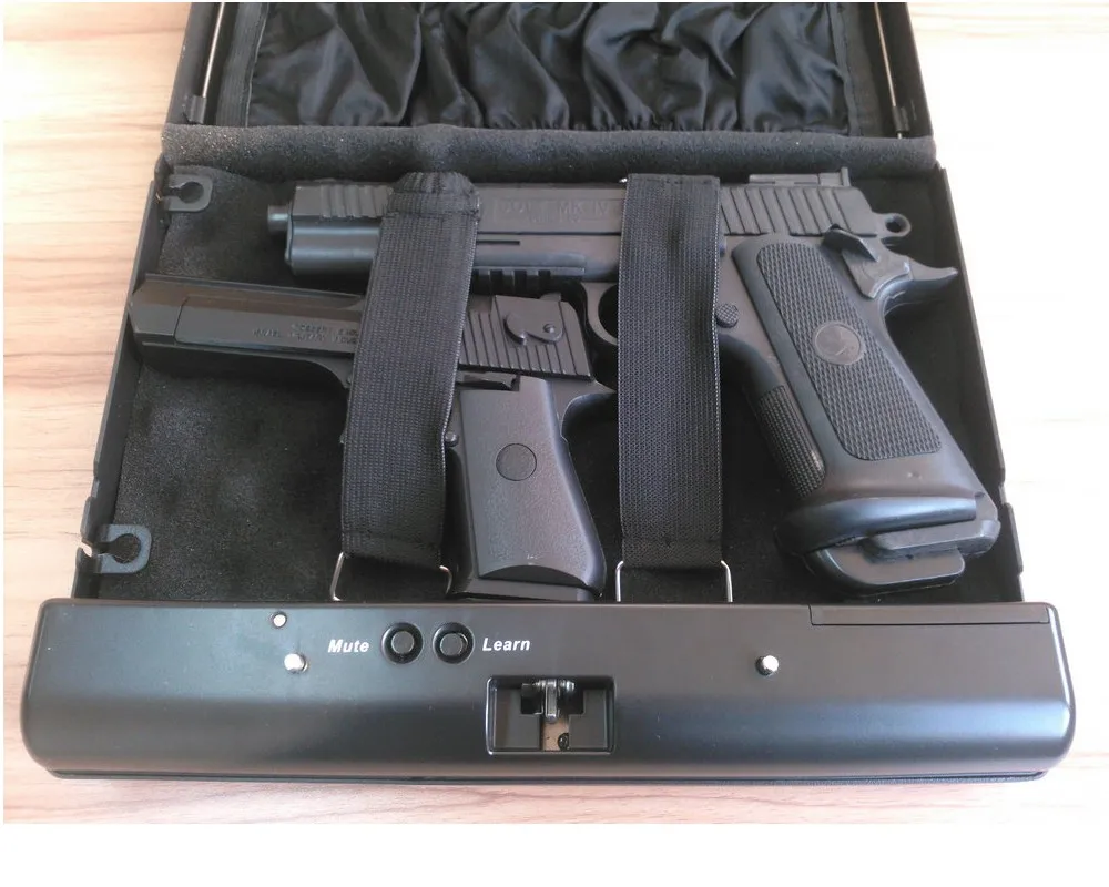 Пистолет ювелирный безопасный переносной биометрический для отпечатков пальцев Пистолет Безопасный пистолет Сейф коробка безопасности