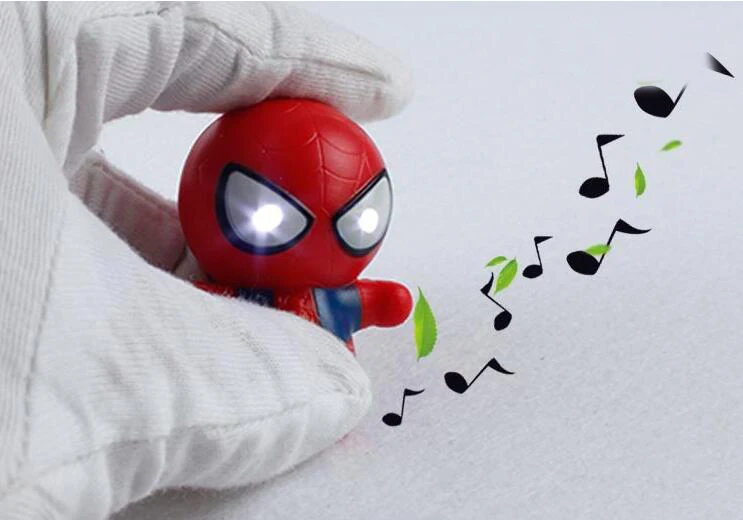 1pcs LED Lighting Spider Man font b Action b font font b Figure b font font