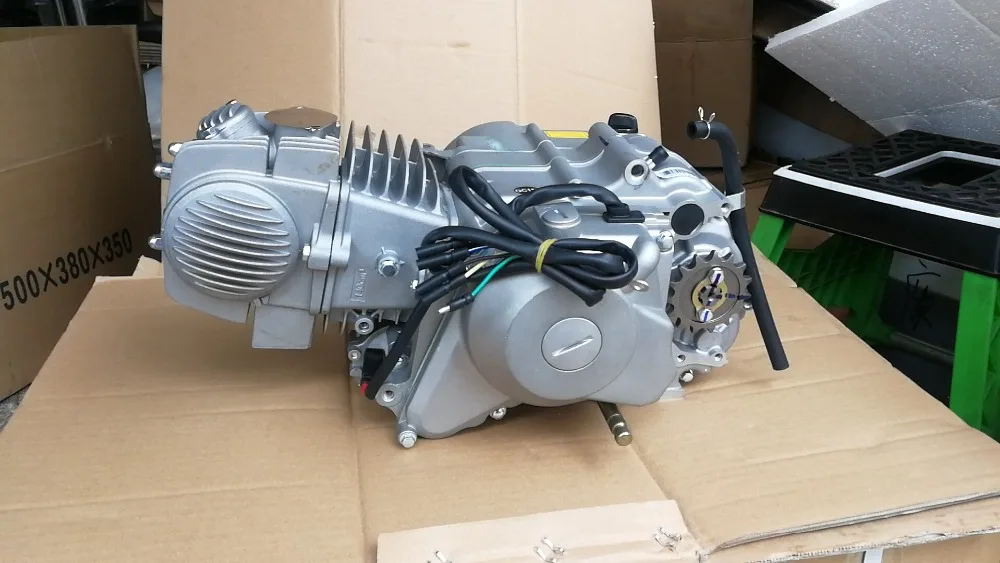 YX 140cc масло охлаждения руководство сцепления N1-2-3-4 шестерни ножной+ электрический запуск двигателя мотоцикла