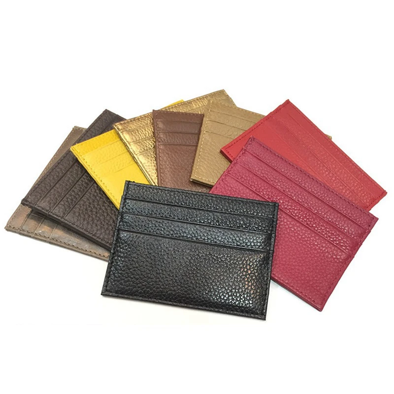 

New Hot Women Men Mini Leather Small Coin Card Key Ring Wallet Pouch Mini Purse