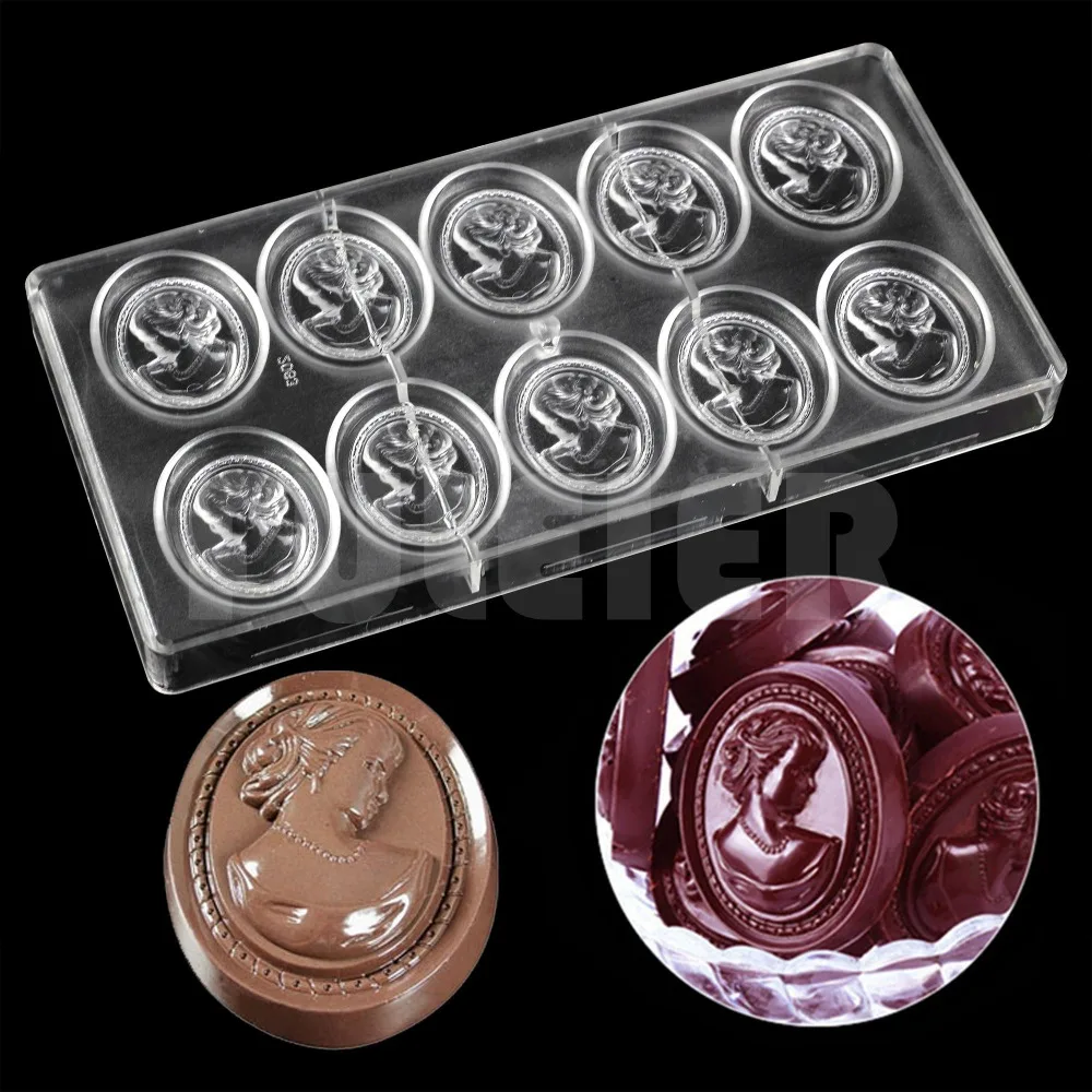 Bakeware Chocolate Mold Plastic Candy Sugar Paste Mold For Cake ...