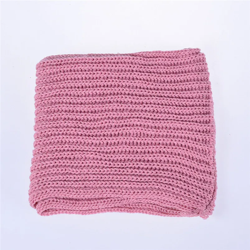 Soft Men Women Scarf Winter Warm Scarves Wrap Knitted Collar Circle Shawl Knitted Sleeves Couple Bib women scarf D20 (3)