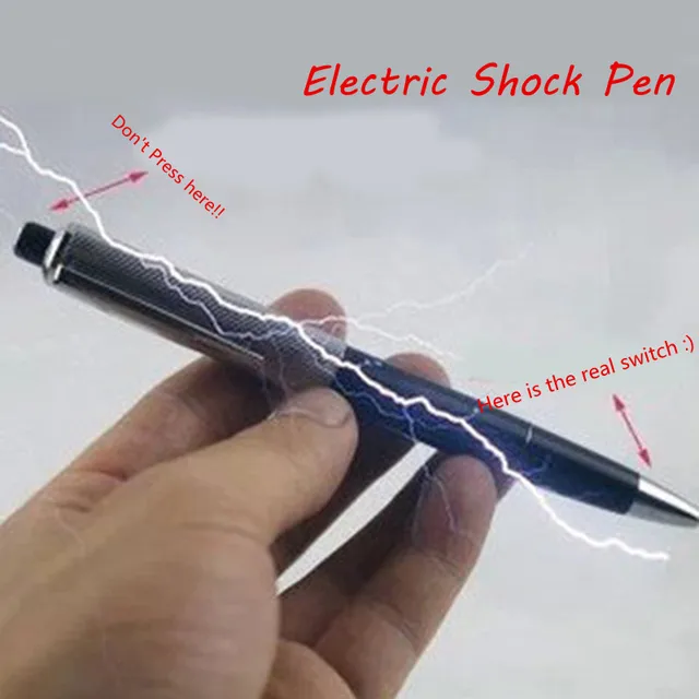 2018 new 1 creazy electric shocks electric pen tricks full of