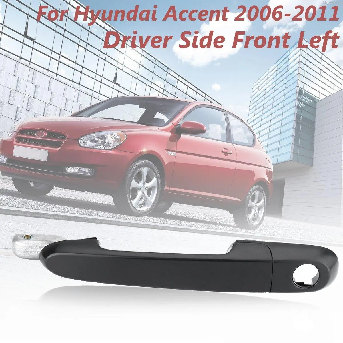 

Driver Side Front Left LH Exterior Outside Door Handle for Hyundai Accent 06-11