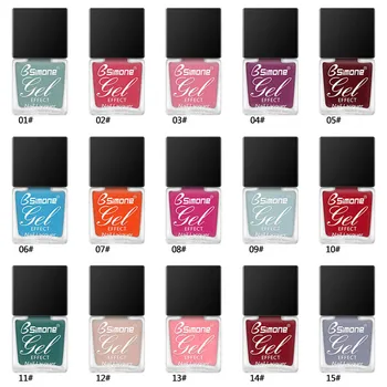 

12ml Shiny Nail Polish Gel for women Water Based Liquid Long Lasting DIY Nail Art Waterproof Quick Dry False Nail top coat