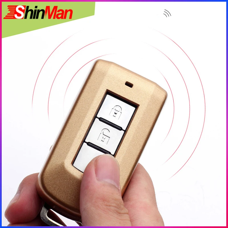 

ShinMan Paint ABS Smart Cover For Mitsubishi lancer outlander asx pajero accessories key Cover key protect shell CAR key case