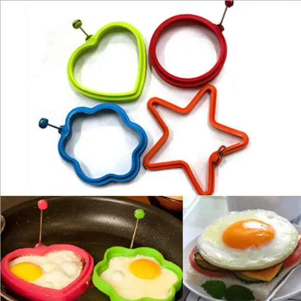 Creative cook tool Food grade silicone Fried eggs mold The silicone