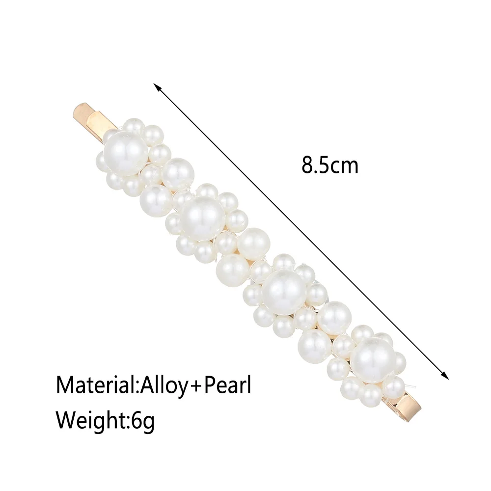1 шт. модные жемчужные заколки для волос Свадебные женские заколки металлические заколки для волос Необычные геометрические аксессуары для волос Золотая серия
