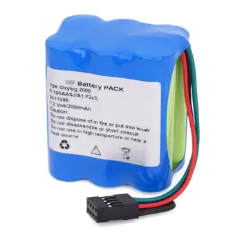 

For Drager Oxylog 2000 P-100AASJ/A1 F2x3 8411599 Drager Microvent Ohmeda Suction Unit Physio Control Life Pak 250 Battery 7.2V