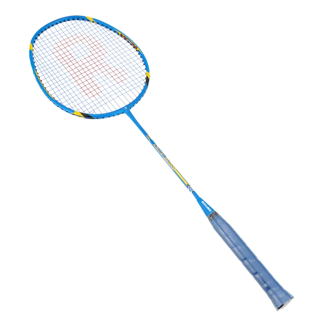 1Pcs Carbon Fiber Aluminum Alloy Badminton Training Racket font b Racquet b font with Carry Bag