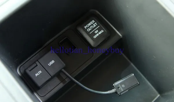 USB адаптер кабель с поддержкой MP3 MP4 WMA Flash для Honda CRV Accord CRZ Civic Jazz Fit|mp3 adapter cable|usb mp3honda