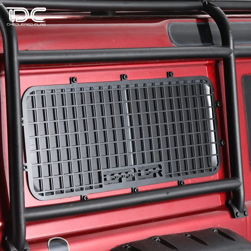 Stainless-Steel-Fence-Windows-mesh-specialize-FOR-1-10-TRAXXAS-TRX4-Land-Rover-Guard-crawler-car (1)