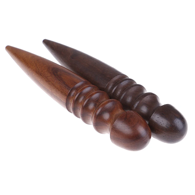 1 шт. кожаные инструменты для кожевенного ремесла триммер для полировки инструмент для фрезерования кожи многоразмерная круглая деревянная палочка
