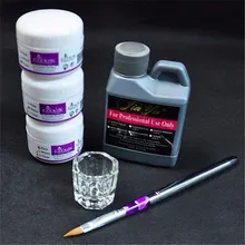 Pro Simply Nail Art Kits Acrylic Liquid Powder Pen Dappen dish Tools Set You can create beautiful nail design whatever you want