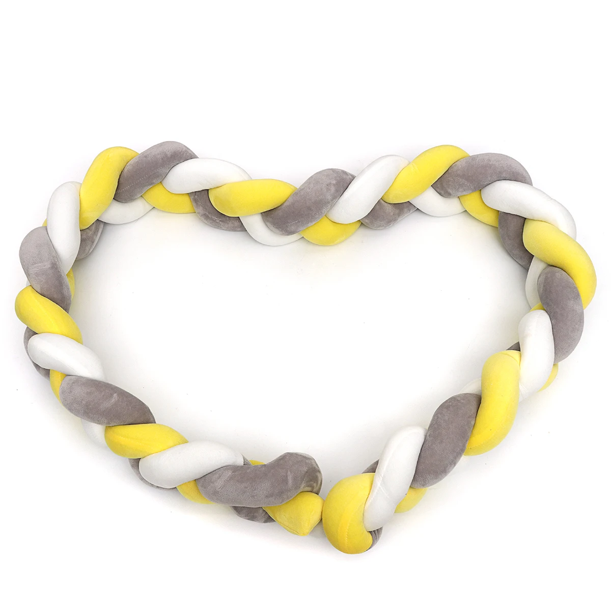 300CM soft Knit Knot Ball Long Strip Baby Bedding Stuffs Kids Room Decoration Baby Bed Bumper