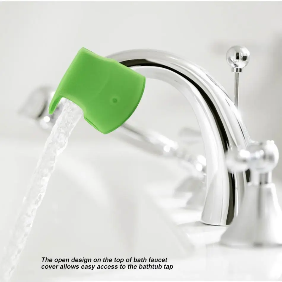 Baby Bath Soft Spout Cover Tap Inflatable Protector Child Proof