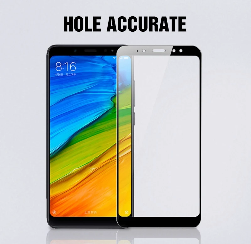 TOMKAS For Xiaomi Redmi S2 Tempered glass Screen protector Scratch Proof For Xiaomi Redmi 6X A2 Mi Mix 2S Protection Glass