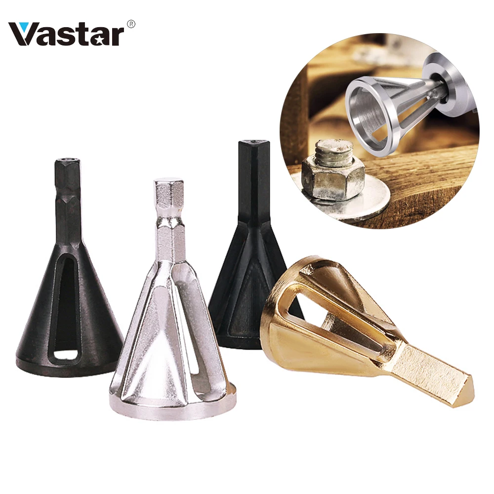 

Vastar 1X 28mm Drill Bit Deburring External Chamfer Tool Stainless Steel Metal Remove Burr Tools for all kinds of Chuck Drills