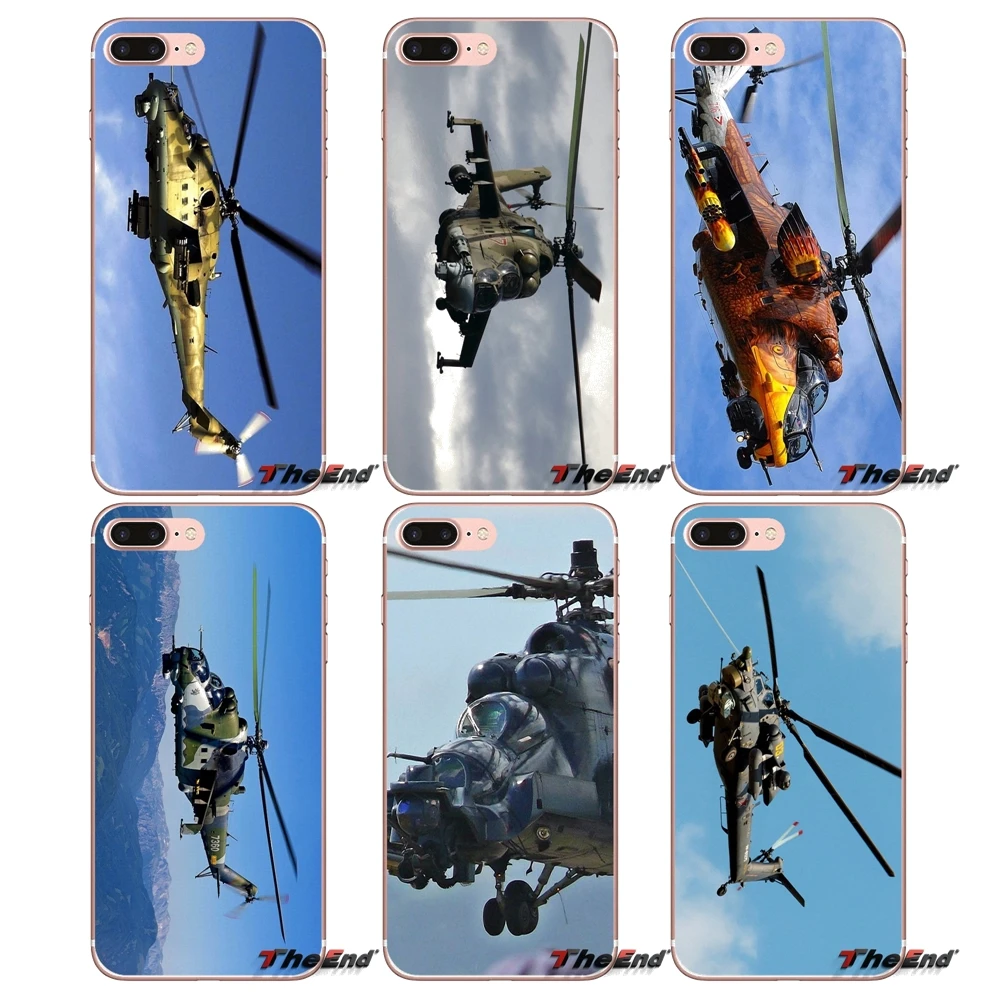 Mil Mi 24 задний вертолет военный чехол для Xiaomi Redmi 4 3 3S Pro Mi3 Mi4 Mi4i Mi4C Mi5 Mi5S Max Note 2 4|case for