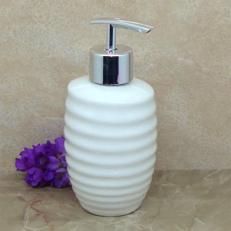 NEWYEARYEAR 280ML Ceramic hand washing liquid Bottling Hotel soap dispenser Emulsion creative