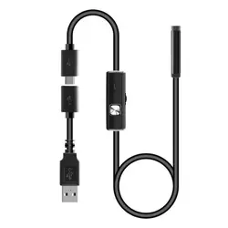 7 мм Android USB эндоскоп водостойкая камера мобильный телефон эндоскоп для Windows/PC/samsung/huawei HD видео