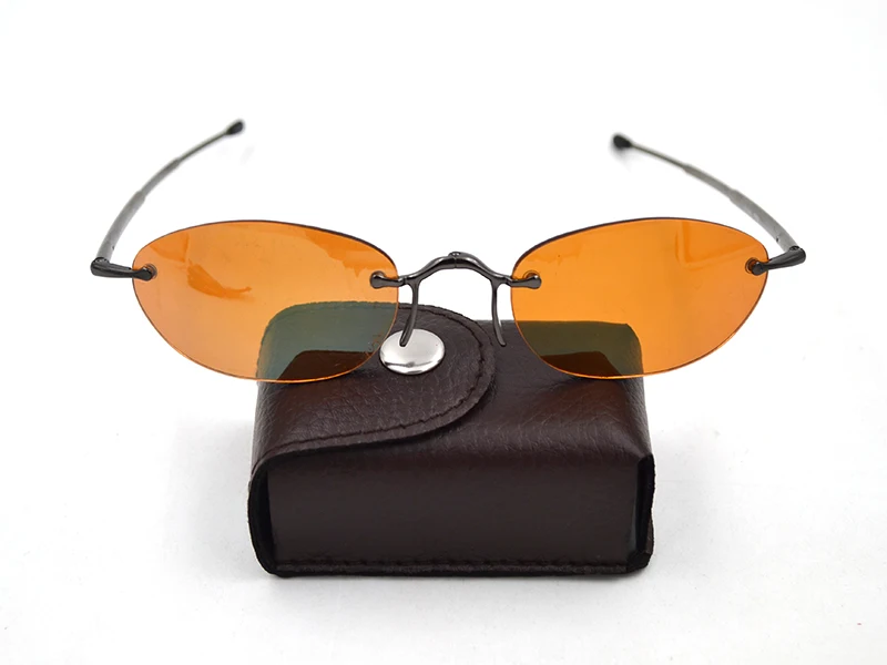 Портативные складные солнцезащитные очки для женщин и мужчин, для вождения, складные очки без оправы, телескопические солнцезащитные очки, отправка коробки UV400 L3