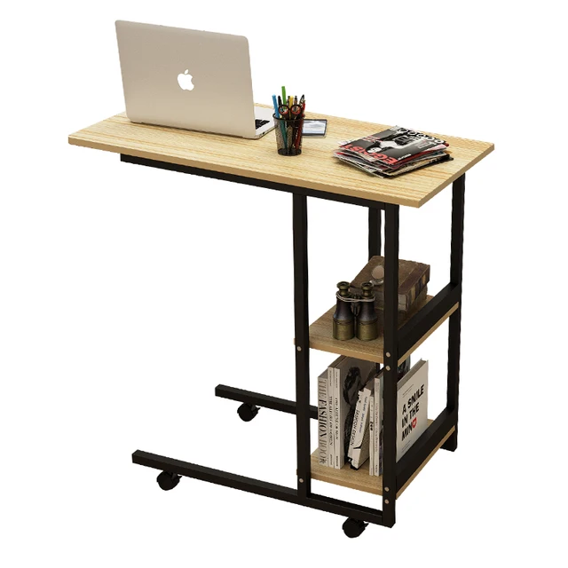 Wood Adjule Computer Table Multifunction Portable Laptop Wood Adjule Computer Table Multifunction Portable Laptop Movable Desk With Pulley