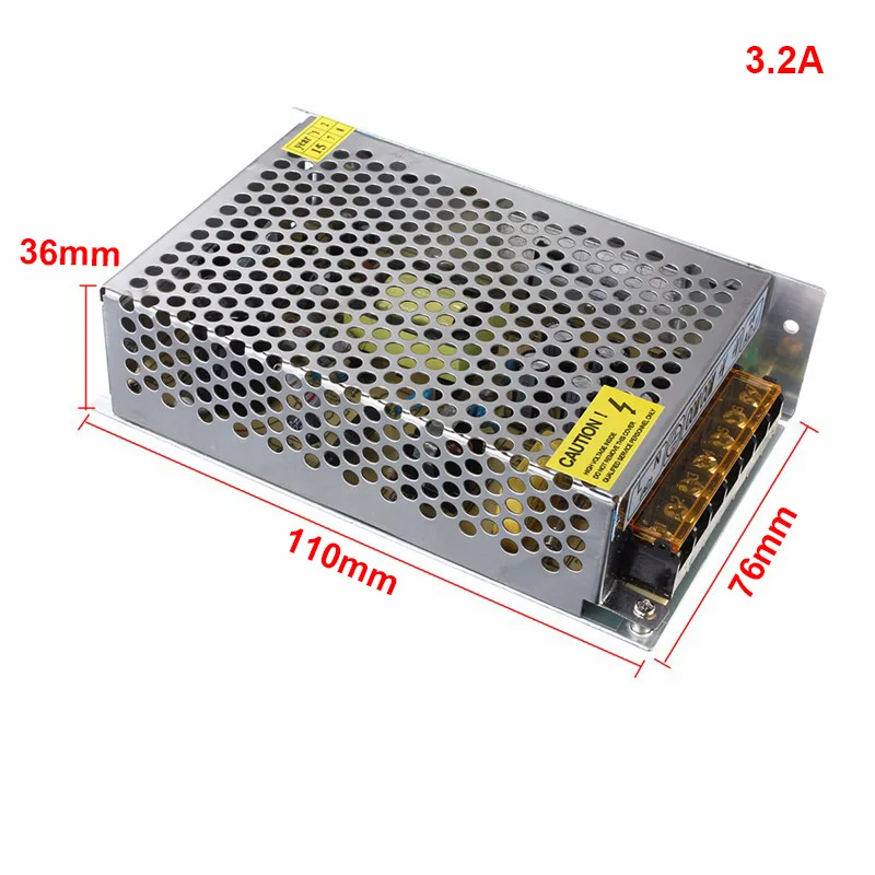 AC110V 220V к DC 12 В переключатель питание Драйвер адаптер для светодиодные ленты свет