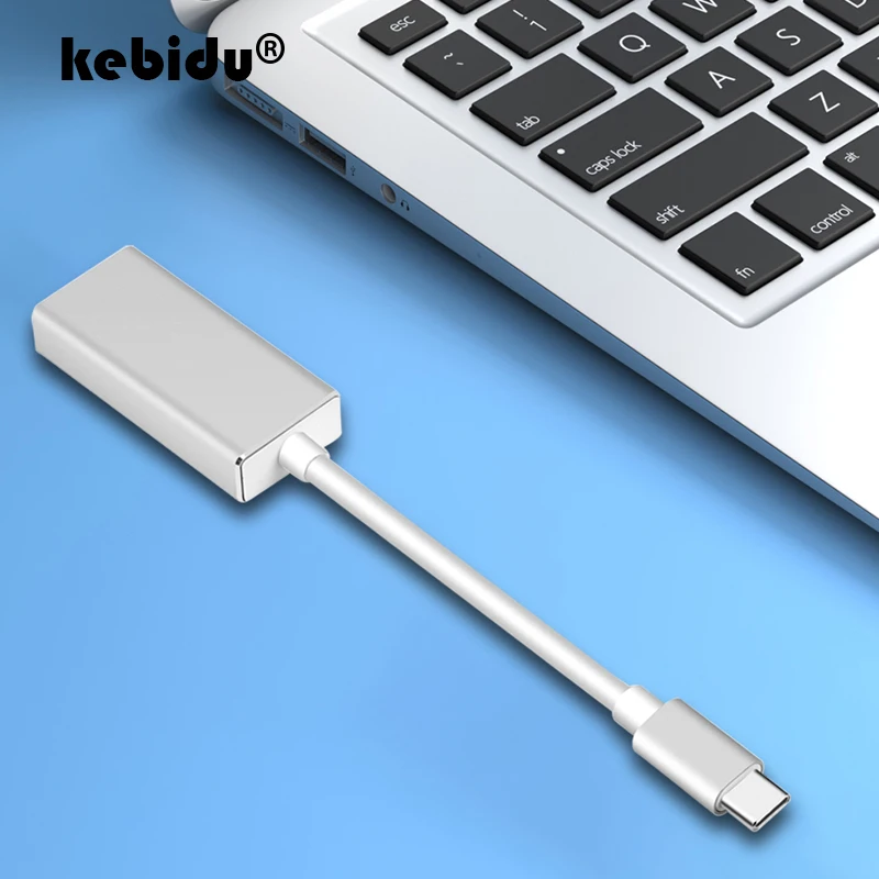 

kebidu 4K USB C to DP Cable UHD 1080P USB 3.1 USB C to DisplayPort Type C to Display Port Adapter for ChromeBook Macbook Pro New