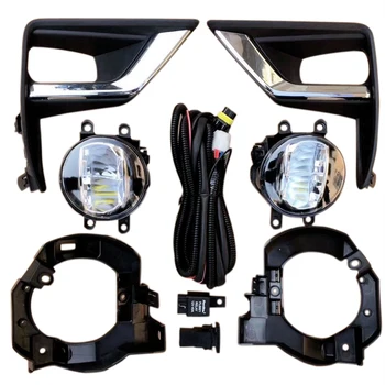 

HIGH FLYING ABS Converted Front Fog Light Lamps Kit For Toyota Land Cruiser Prado FJ150 2018