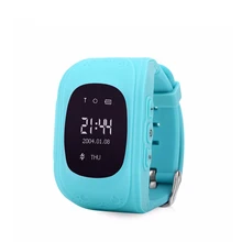 Прочные Детские умные часы Q50 точный локатор трекер SOS аварийный анти-потеря Смарт наручные часы для Android