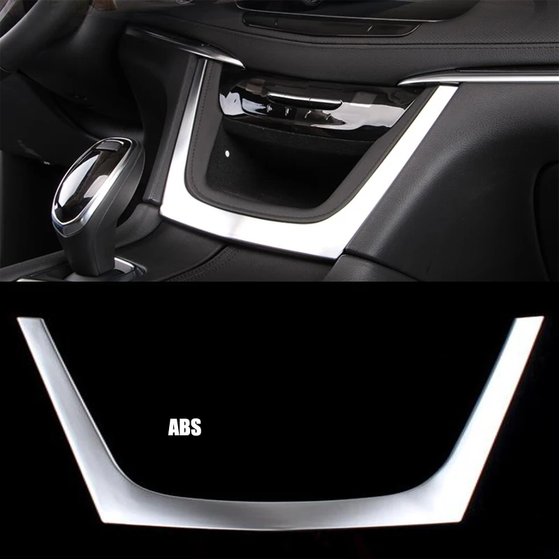 fit for Cadillac XT5 2016 2017 Central control U shaped panel