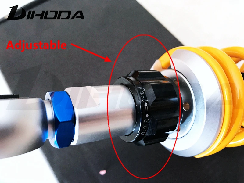 Najtaniej Motocykl skuter sekcja regulowane tylne amortyzatory powietrzne dla Honda Suzuki Yamaha Kawasaki BW 125 motor terenowy Gokart Quad ATV