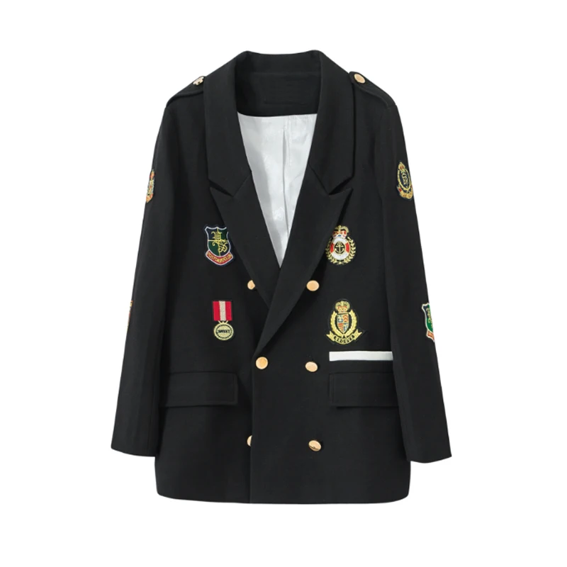 Женский блейзер AO521 с длинным рукавом свободный|female jacket|women blazerfemale blazer jackets |