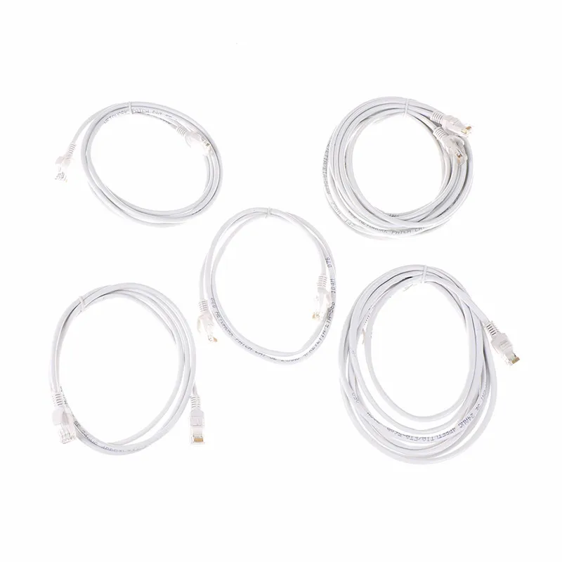 

new 1/1.5/2/3/5m CAT5e Ethernet Cable High Speed RJ45 Ethernet Network LAN Cable Router Computer Cables for PC Router Laptop