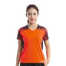 Новая быстросохнущая Спортивная футболка, футболка для бадминтона, теннисная футболка для мужчин/женщин, теннисные майки, футболка для настольного тенниса 2008