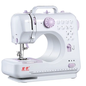 

12 Kinds Of Trajectory Portable Multi-function Electric Sewing Machine Replaceable Presser Foot Use Power Adapter