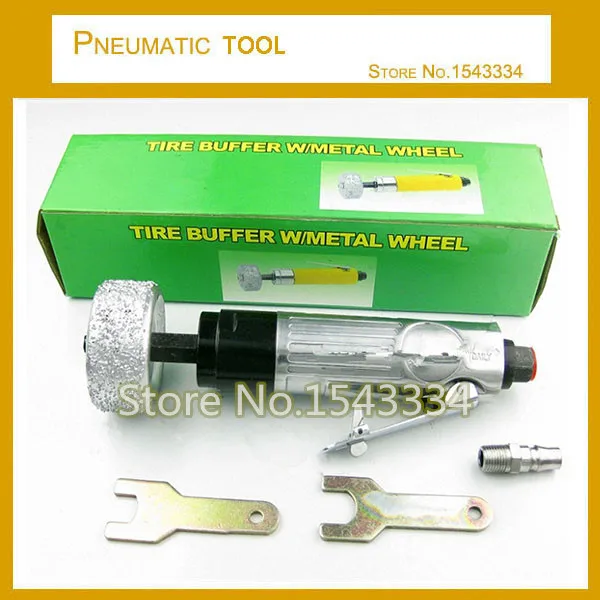 Low Speed Pneumatic Tire Buffer W/Metal Wheel Auto Tire Machine Tire Addition The Melter Tools