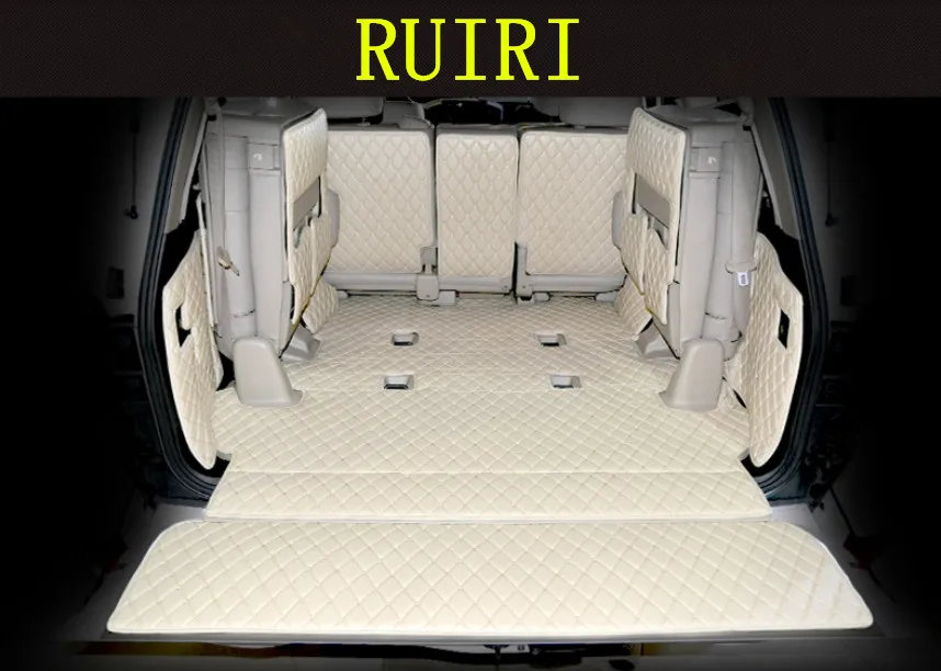 

Best quality & Free shipping! Special trunk mats for Toyota Land Cruiser 200 7 seats 2018-2007 durable cargo liner boot carpets