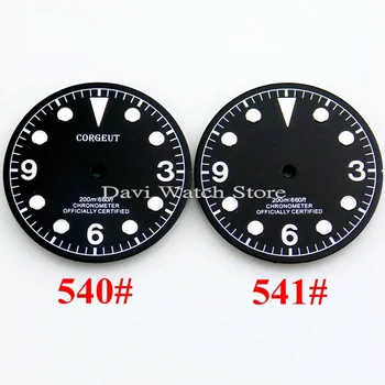 

Corgeut 30.5mm Black watch Dial fit Miyota 8205/8215,Mingzhu DG2813/3804 watch