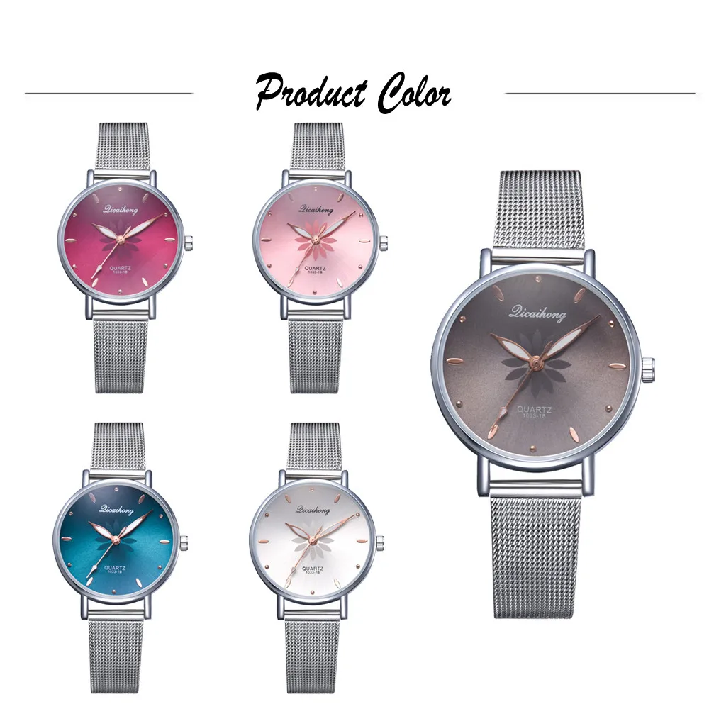 Susenstone роскошные женские часы из нержавеющей стали аналоговые кварцевые наручные часы браслет женские часы подарок на день Святого Валентина Reloj femenino#30