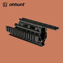 Ohhunt Tactical Quad Picatinny Weaver крепление рельсового прицела AK система Handguard 2 шт конструкция для Riflescope AK47 74 AKs