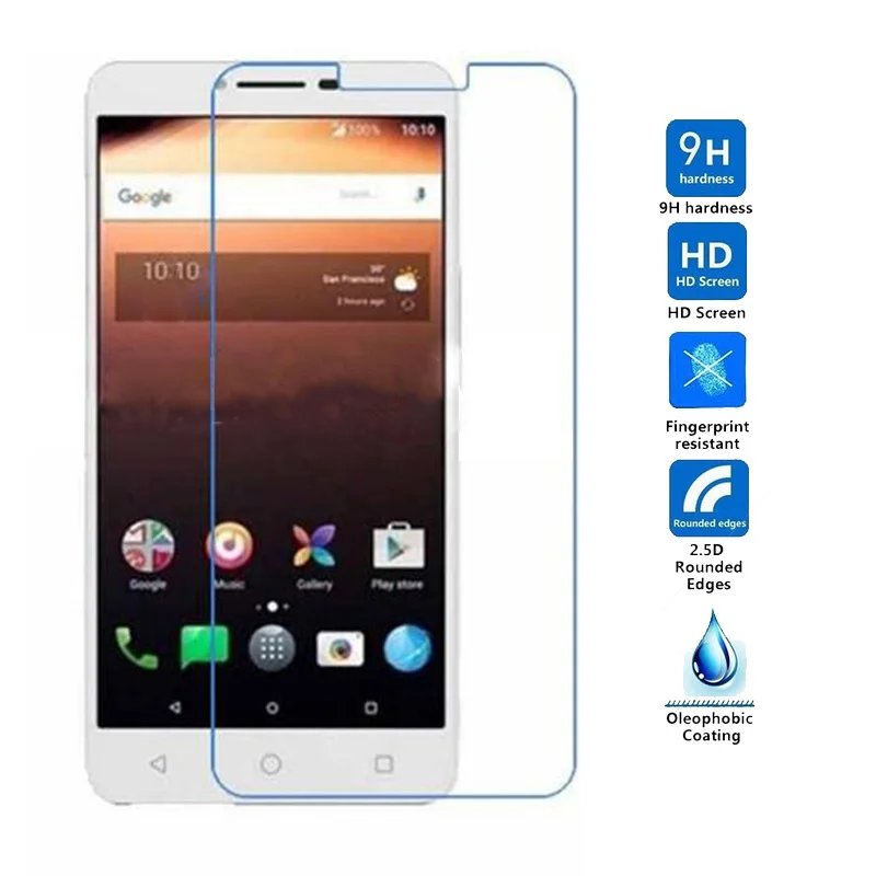 2pcs For Alcatel A3 A3XL Tempered Glass Premium Screen Protector Film XL Phone Front | Мобильные телефоны и аксессуары