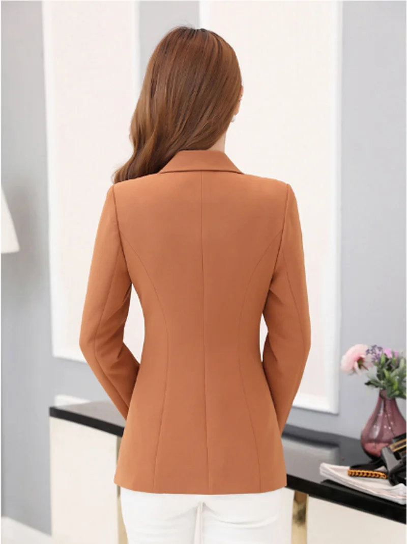 Blazer Feminino Manga Longa New Full Flying Roc Hot Sale Woman Sleeve Blazer Office Jacket Casual Fashion Style Clothing