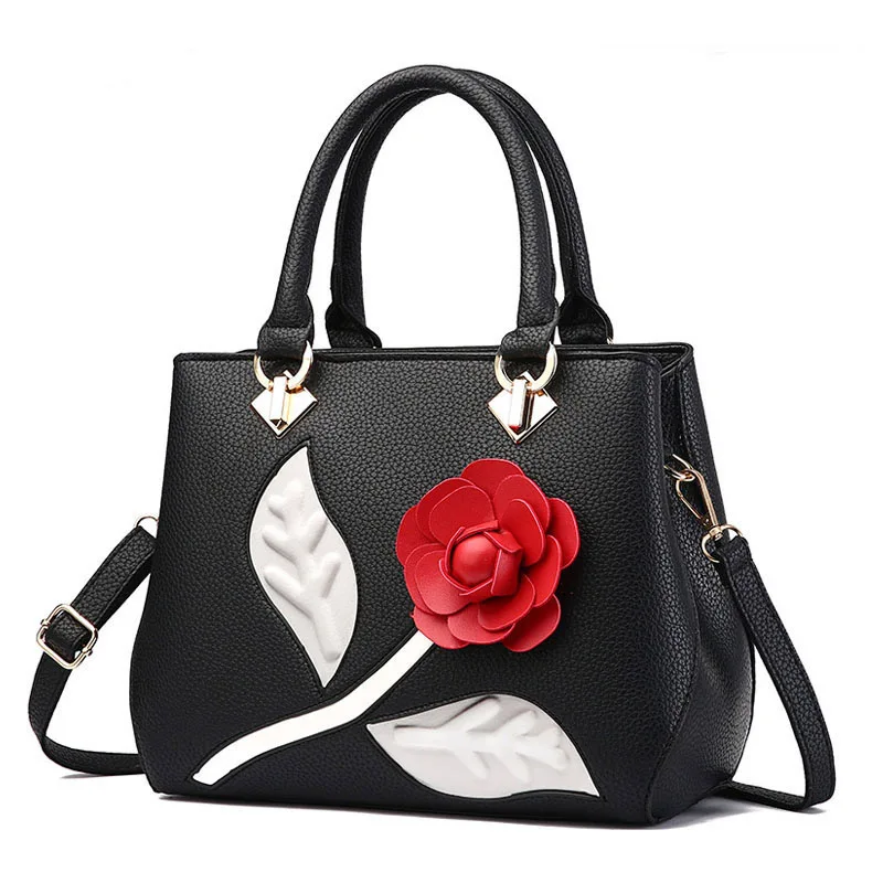 

2018 women leather handbags female sweet ladies fashion handbag shoulder bag Messenger Messenger