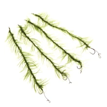 OOTDTY 2 шт. рыболовный крючок с сорняком линия терминал снасти принадлежности для карпа сорняков линия крюк Размер 4 Размер