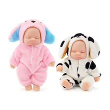 kawaii lifelike baby dolls plush Bjd bebe doll reborn toys Pendant for children girls Christmas gift pvc kids baby born toy